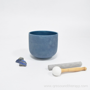 Lapis lazuli Stone Crystal Singing Bowl